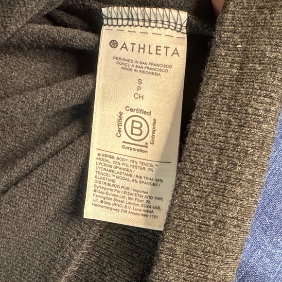 Athleta Brown Wrap Top - Picture 4 of 4